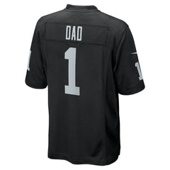 Number 1 Dad Las Vegas Raiders Game Jersey - Black discount
