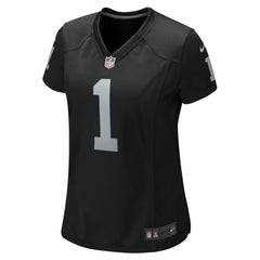Number 1 Mom Las Vegas Raiders Women's Game Jersey - Black outlet