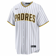 San Diego Padres Home Replica Custom Jersey White