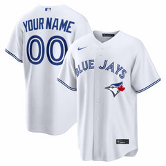 Toronto Blue Jays Home Replica Custom Jersey White