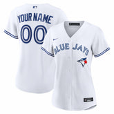 Toronto Blue Jays Women's Home Replica Custom Jersey White