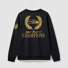 Seattle Seahawks Super Bowl LX Champions USA 250 NFL Gold Standard Fleece Sweatshirt - Black outlet