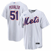 Freddy Peralta New York Mets Home Replica Jersey White