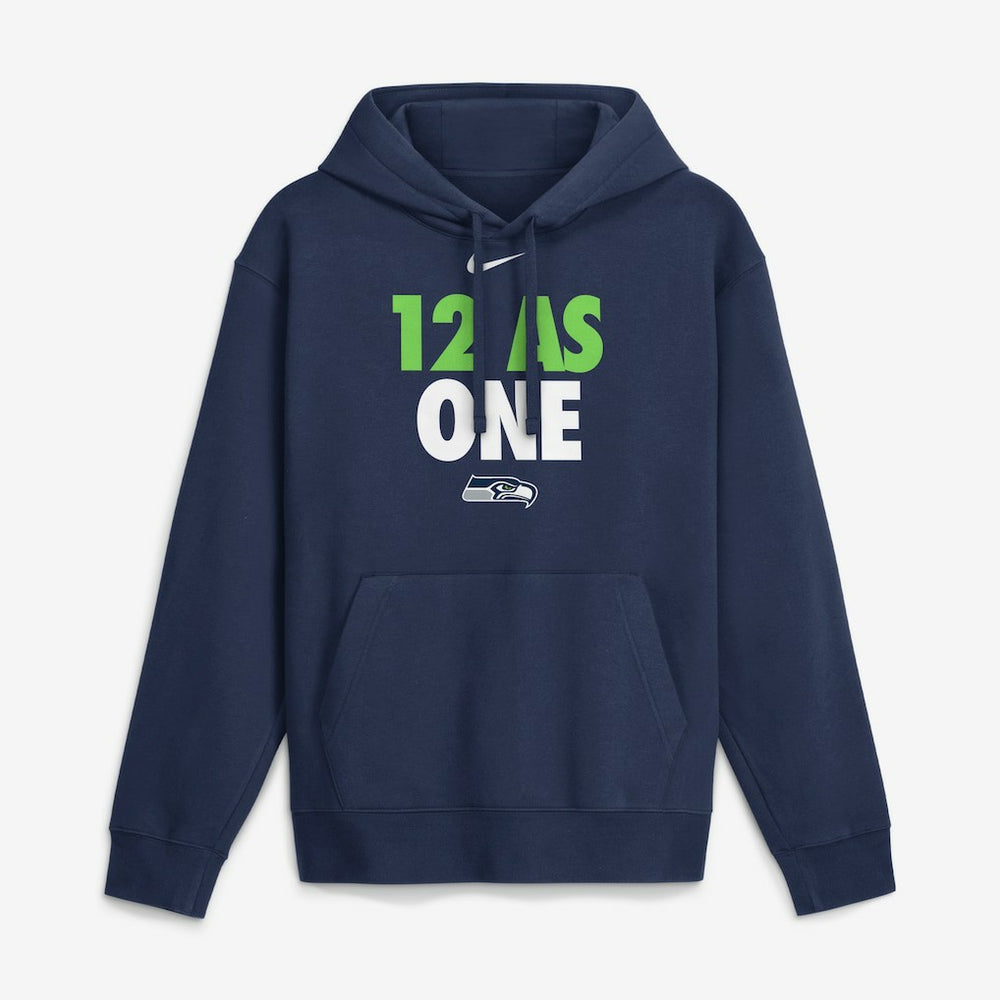 Seattle Seahawks 12 As One Hoodie - Navy outlet