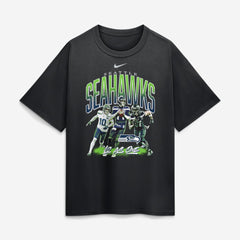 Seattle Seahawks 12 As One Loose T-Shirt - Black online