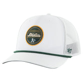 Athletics Fairway Trucker Adjustable Hat White