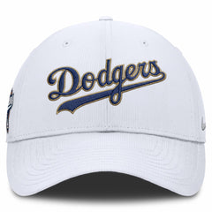 Los Angeles Dodgers 2026 Gold Collection Ripstop Adjustable Hat White