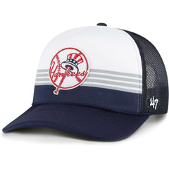 New York Yankees Lift Off Foam Front Mesh Trucker Adjustable Hat Navy