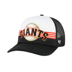 San Francisco Giants Lift Off Foam Front Mesh Trucker Adjustable Hat Black