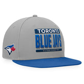 Toronto Blue Jays Line Drive Two-Tone Snapback Hat Gray/Royal