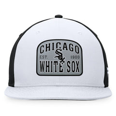 Chicago White Sox Cycle Snapback Hat White/Black