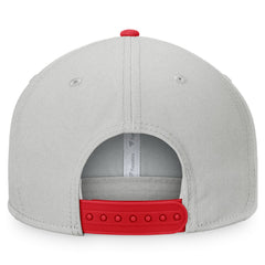 Los Angeles Angels Glory Days Two-Tone Snapback Hat Gray/Red