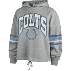 Indianapolis Colts '47 Women's Upland Bennett Pullover Hoodie - Heather Gray cheap