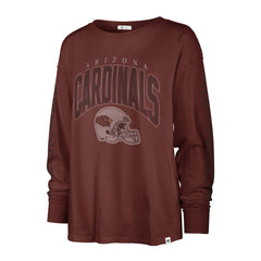 Arizona Cardinals '47 Women's Tom Cat Lightweight Long Sleeve T-Shirt - Cardinal on sale