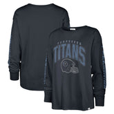 Tennessee Titans '47 Women's Tom Cat Lightweight Long Sleeve T-Shirt - Navy outlet