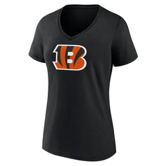 Cincinnati Bengals Women's Mother's Day V-Neck T-Shirt - Black sale