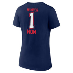 New England Patriots Women's Mother's Day V-Neck T-Shirt - Navy discount