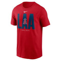 Los Angeles Angels Scoreboard T-Shirt Red