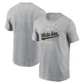 Chicago White Sox Home Team Athletic Arch T-Shirt Heather Gray