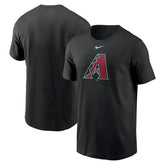 Arizona Diamondbacks Fuse Large Logo T-Shirt Black