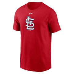St. Louis Cardinals Fuse Large Logo T-Shirt Red