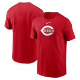 Cincinnati Reds Fuse Large Logo T-Shirt Red