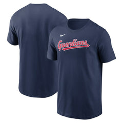 Cleveland Guardians Fuse Wordmark T-Shirt Navy