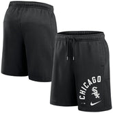 Chicago White Sox Arched Kicker Shorts Black