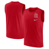 St. Louis Cardinals Lightweight Dri-FIT Muscle Tank Top Red
