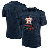 Houston Astros Large Logo Velocity T-Shirt Navy
