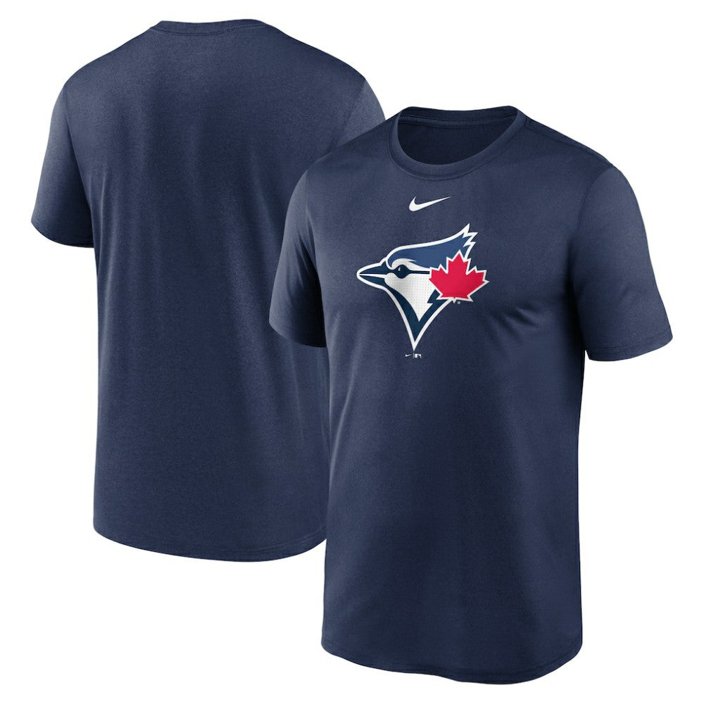 Toronto Blue Jays Legend Fuse Large Logo Dri-FIT T-Shirt Navy