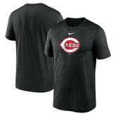 Cincinnati Reds Legend Fuse Large Logo Dri-FIT T-Shirt Black