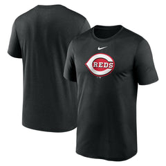 Cincinnati Reds Legend Fuse Large Logo Dri-FIT T-Shirt Black