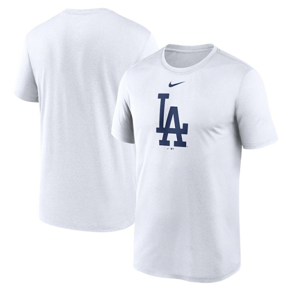 Los Angeles Dodgers Legend Fuse Large Logo Dri-FIT T-Shirt White