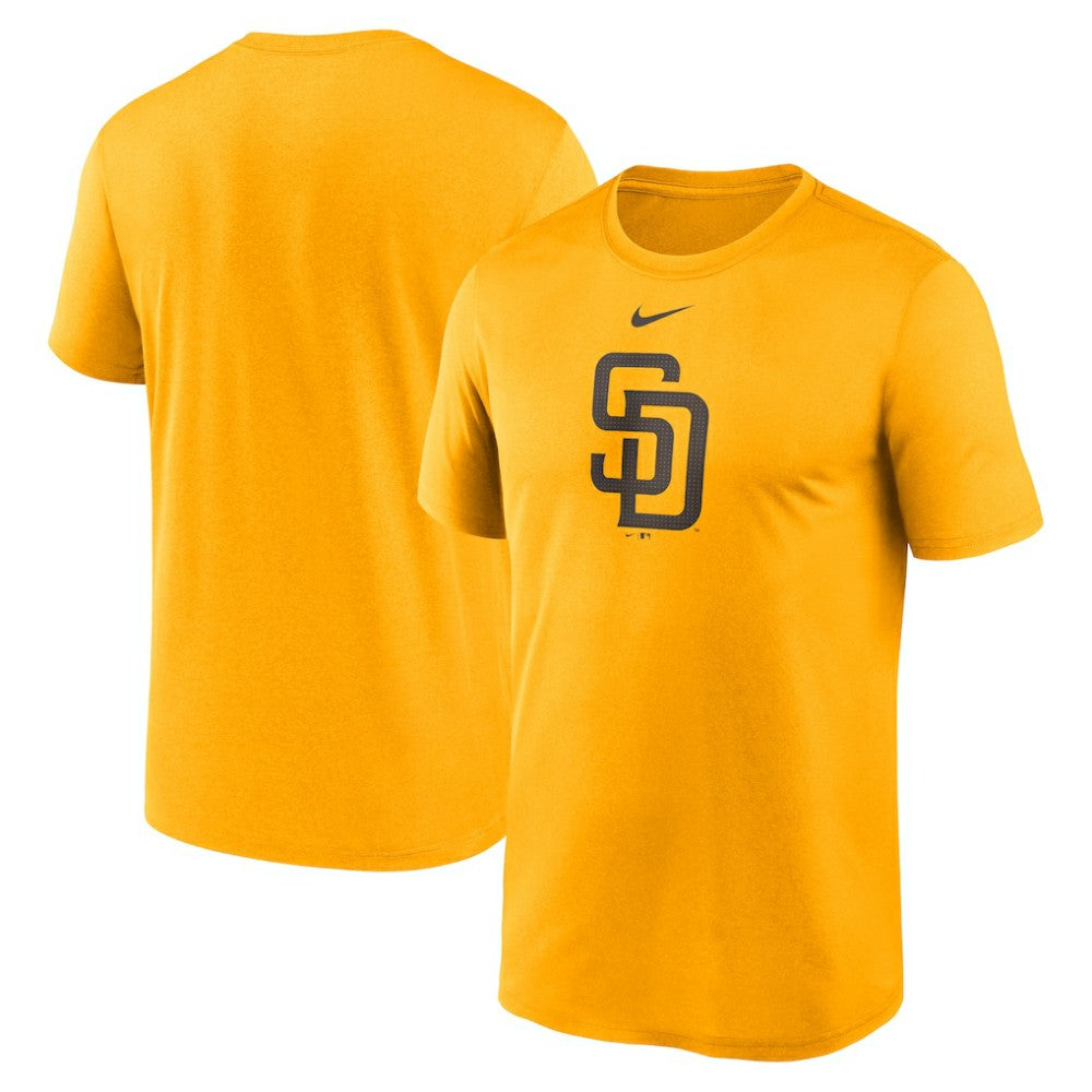 San Diego Padres Legend Fuse Large Logo Dri-FIT T-Shirt Gold