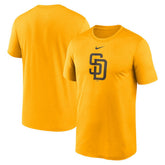 San Diego Padres Legend Fuse Large Logo Dri-FIT T-Shirt Gold