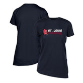St. Louis Cardinals Levelwear Women's Birch Chase T-Shirt Navy