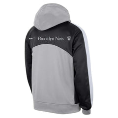 Brooklyn Nets Authentic Starting Five Force Performance Pullover Hoodie - Silver/Black discount