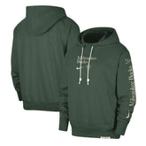 Milwaukee Bucks Authentic Performance Pullover Hoodie - Hunter Green outlet