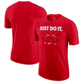 Chicago Bulls Just Do It T-Shirt sale - Red cheap