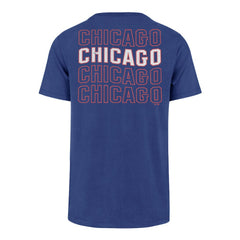 Chicago Cubs Hang Back Franklin T-Shirt Royal