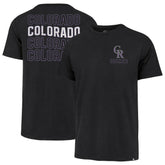 Colorado Rockies Hang Back Franklin T-Shirt Black