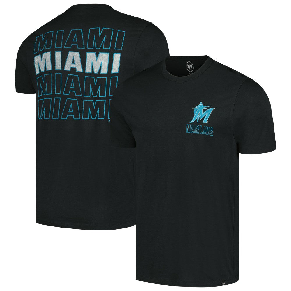 Miami Marlins Hang Back Franklin T-Shirt Black