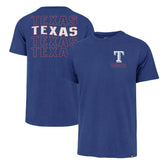 Texas Rangers Hang Back Franklin T-Shirt Royal