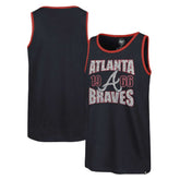 Atlanta Braves Upload Franklin Tank Top Navy