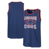 Chicago Cubs Upload Franklin Tank Top Royal