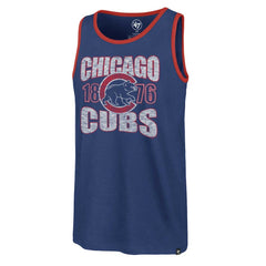 Chicago Cubs Upload Franklin Tank Top Royal