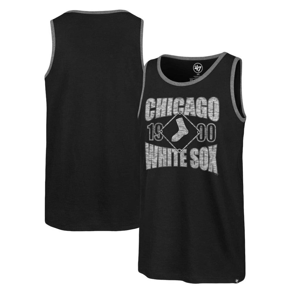 Chicago White Sox Upload Franklin Tank Top Black