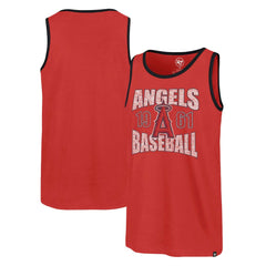 Los Angeles Angels Upload Franklin Tank Top Red