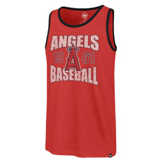 Los Angeles Angels Upload Franklin Tank Top Red